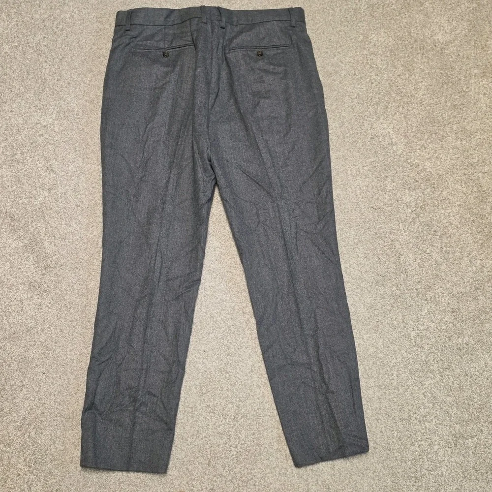Banana Republic Wool Pants 36S Vitale Barberis Canonico Super 120s Flannel 36x28